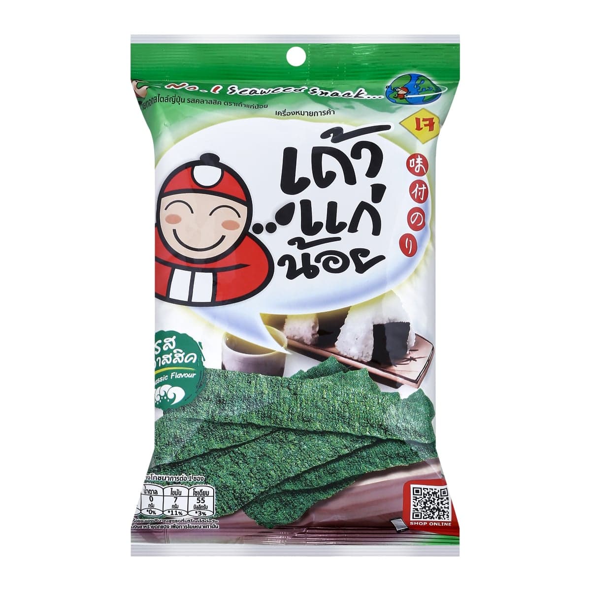 สาหร่ายทอดกรอบคลาสสิค (เถ้าแก่น้อย) - ภาพที่ 1