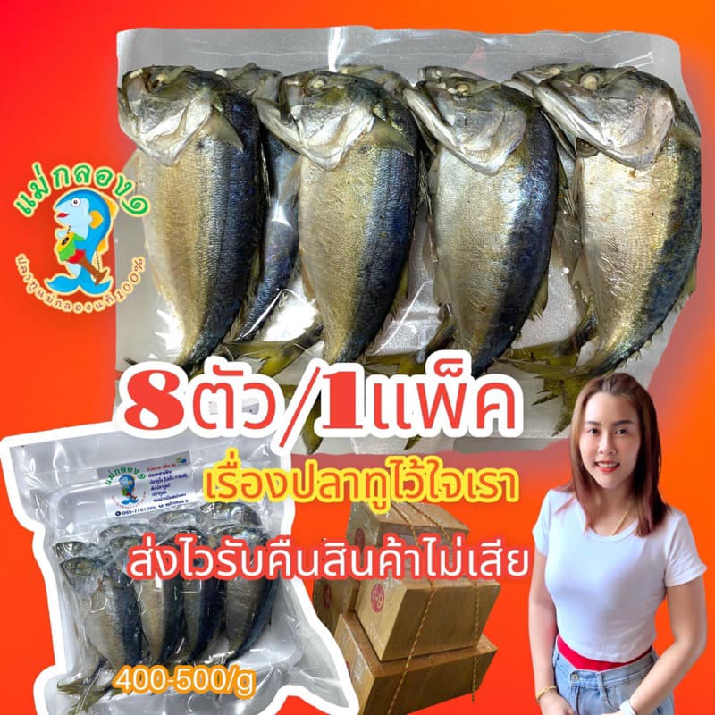 Fried Mae Klong Mackerel