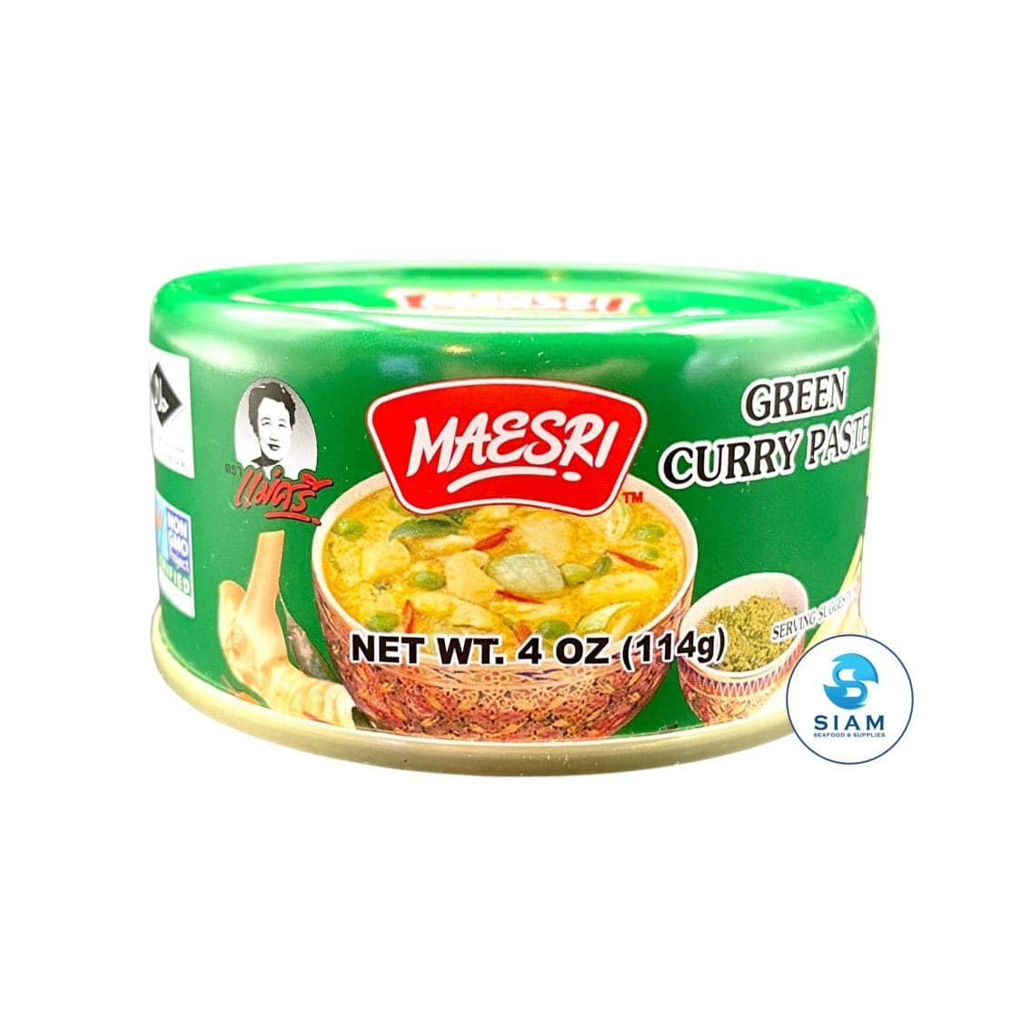 Maesri Green Curry Paste - ภาพที่ 1
