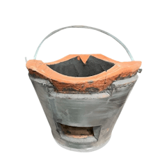 Traditional Clay Charcoal Stove - ภาพที่ 1