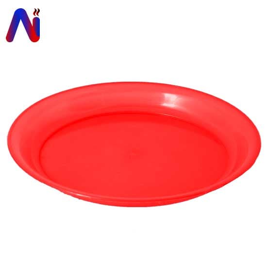 ถาดพลาสติกกลมสีส้ม - ภาพที่ 1