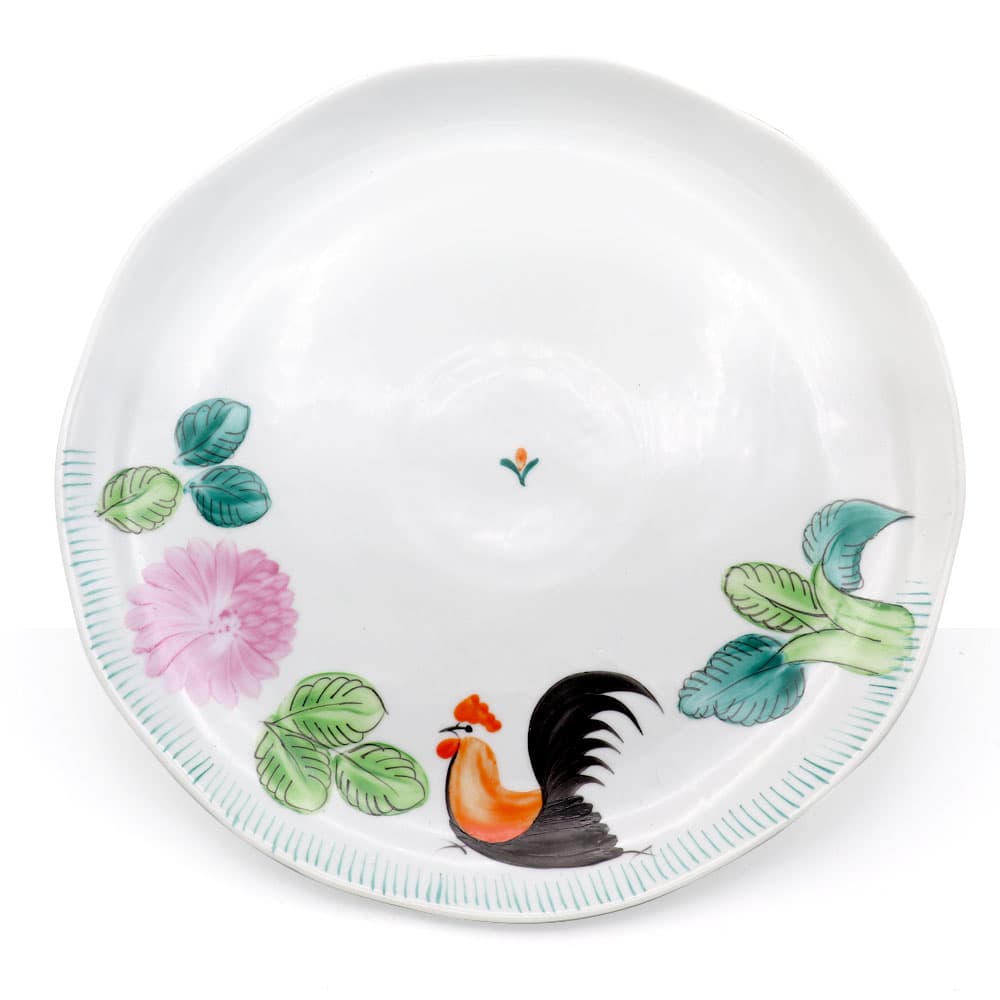 Authentic Chicken Ceramic Plate