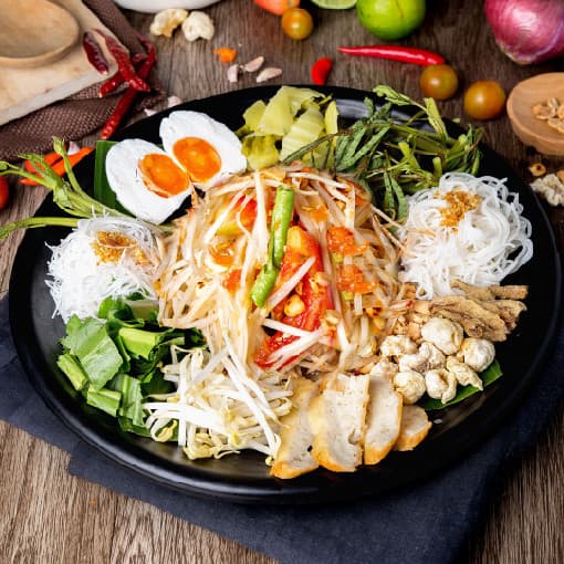 ส้มตำไทยถาด - ภาพที่ 1