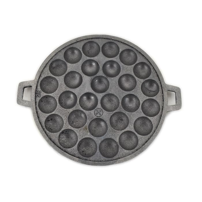 Cast Iron Khanom Krok Pan with Lid - ภาพที่ 1