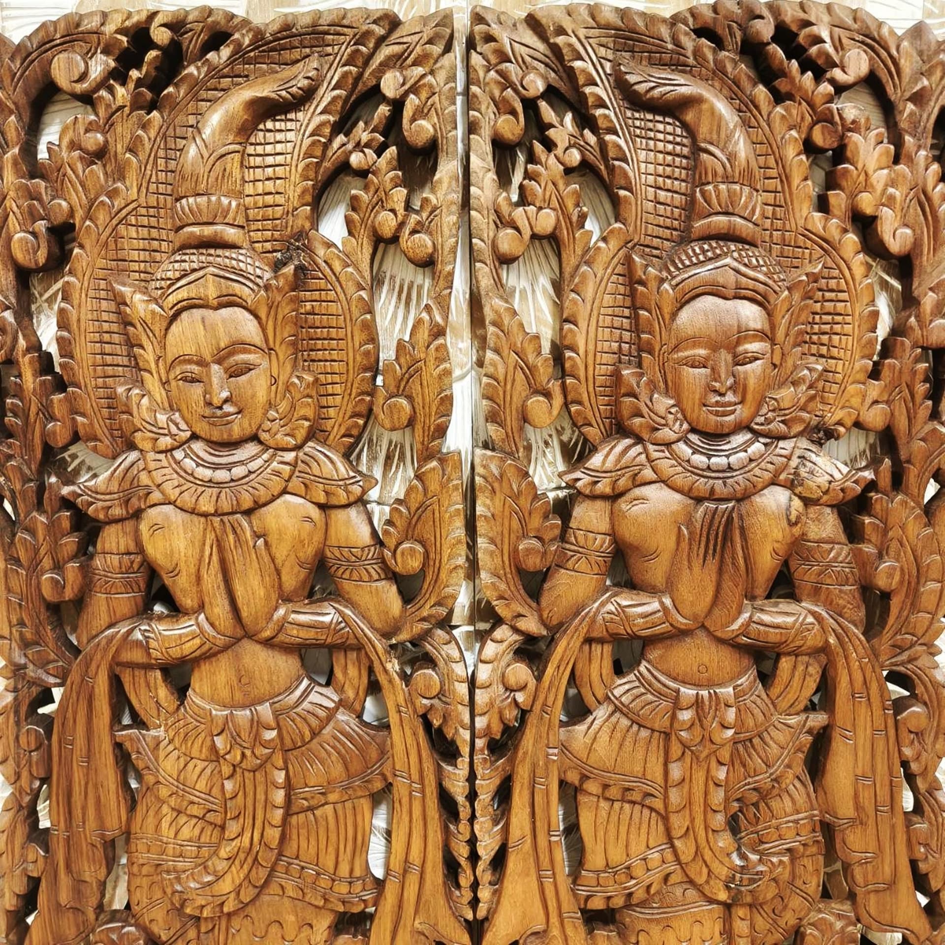 กรอบรูปไม้ไผ่แกะสลัก - ภาพที่ 1