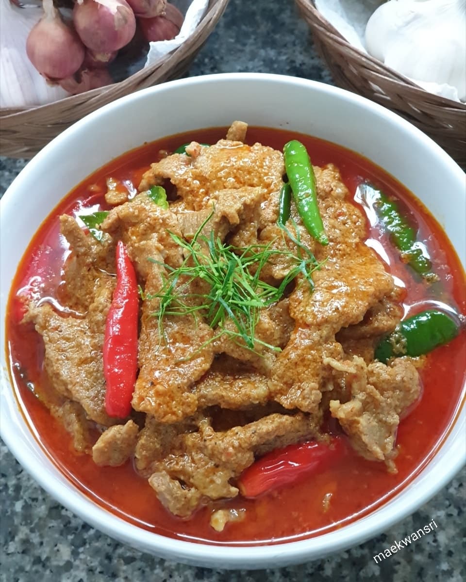 พะแนงหมูสูตรโบราณ - ภาพที่ 1