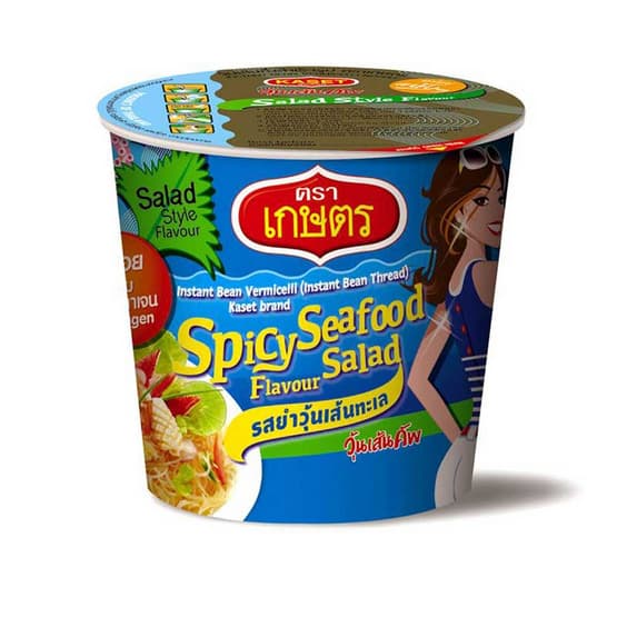 Spicy Glass Noodle Seafood Salad