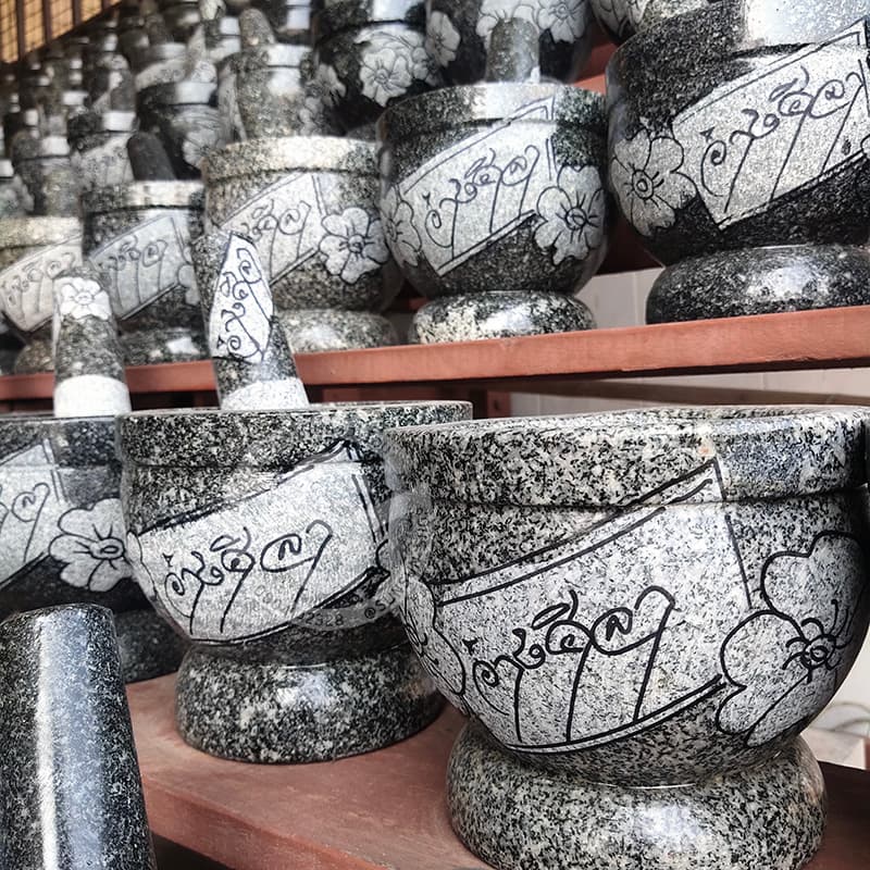 Ang Sila Stone Mortar & Pestles