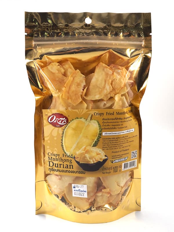 Crispy Monthong Durian Chips