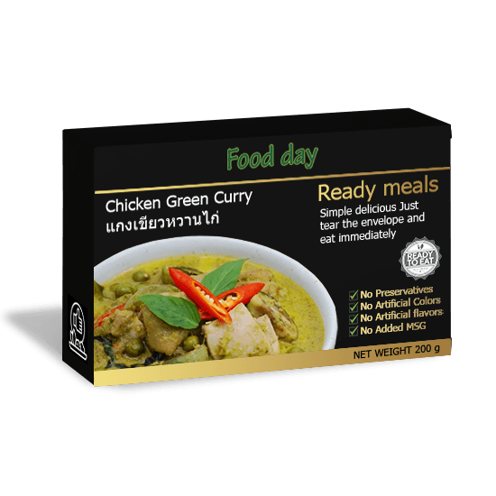 Ready-to-eat Green Curry Chicken