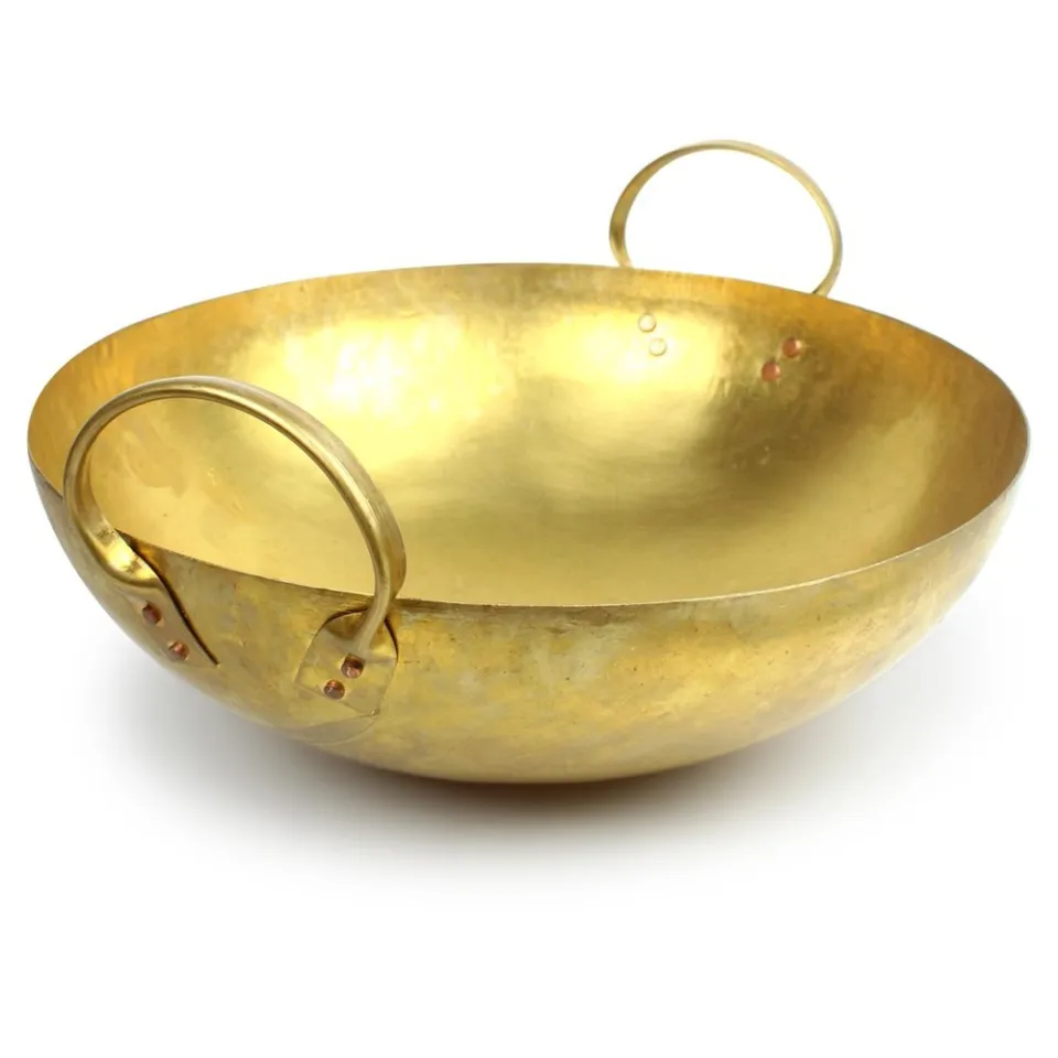 Brass Wok for Thai Desserts